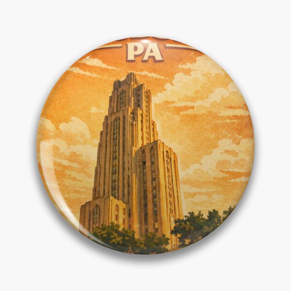 Item preview, Pittsburgh Pennsylvania  designed and sold by Broken Antler Designs .