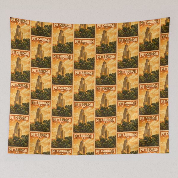 Item preview, Pittsburgh Pennsylvania  designed and sold by Broken Antler Designs .
