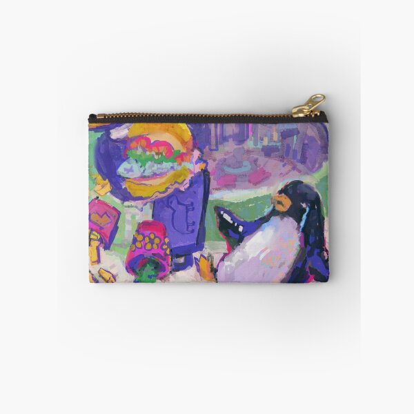 Item preview, The penguin was already having a terrible day when he slipped in the mall and dropped his lunch. designed and sold by guilhernunes.