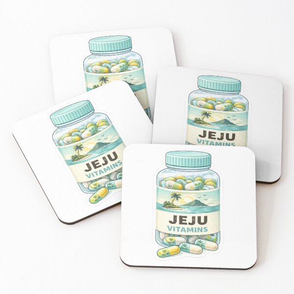Item preview, Jeju Vitamins Island Spirit Aesthetic Supplement Bottle designed and sold by luxurytoushes.