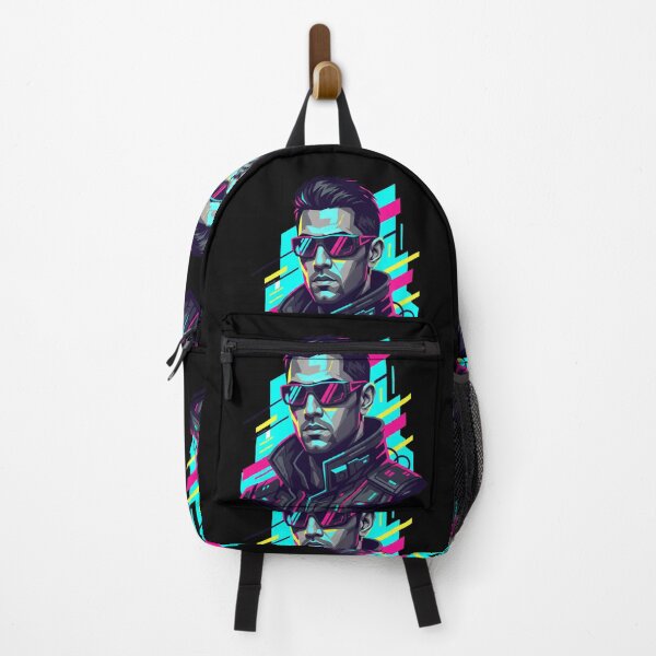 Item preview, Cyberpunk Urban Warrior - Beyond Zero - WPAP Tech Style designed and sold by BounoWorld.