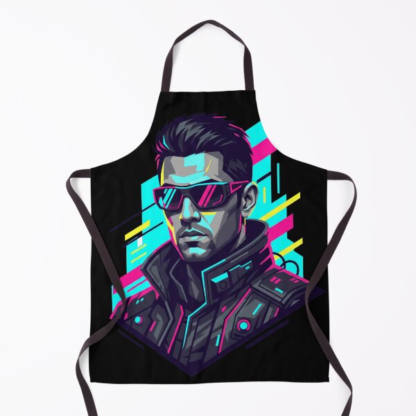 Item preview, Cyberpunk Urban Warrior - Beyond Zero - WPAP Tech Style designed and sold by BounoWorld.