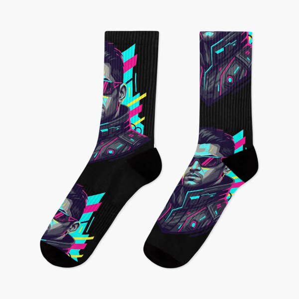 Item preview, Cyberpunk Urban Warrior - Beyond Zero - WPAP Tech Style designed and sold by BounoWorld.