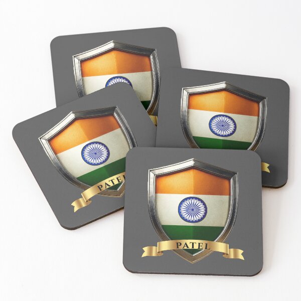 Item preview, Escudo de la herencia de Patel India designed and sold by Highlandkings.