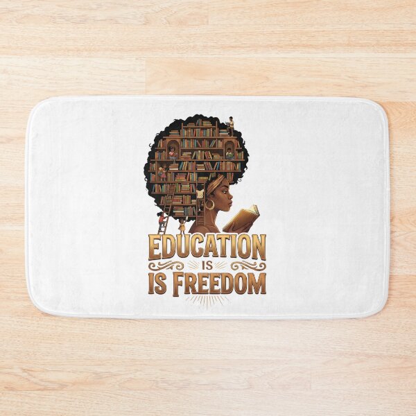 Item preview, Education Is Freedom Black History t-shirt designed and sold by JaaCreativeShop.