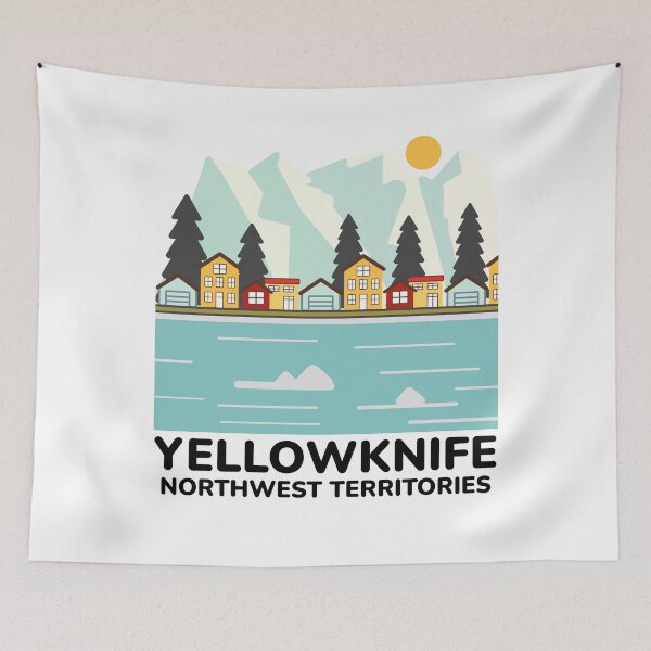 Item preview, Yellowknife Northwest Territories Canada designed and sold by Shape Snip Studio.