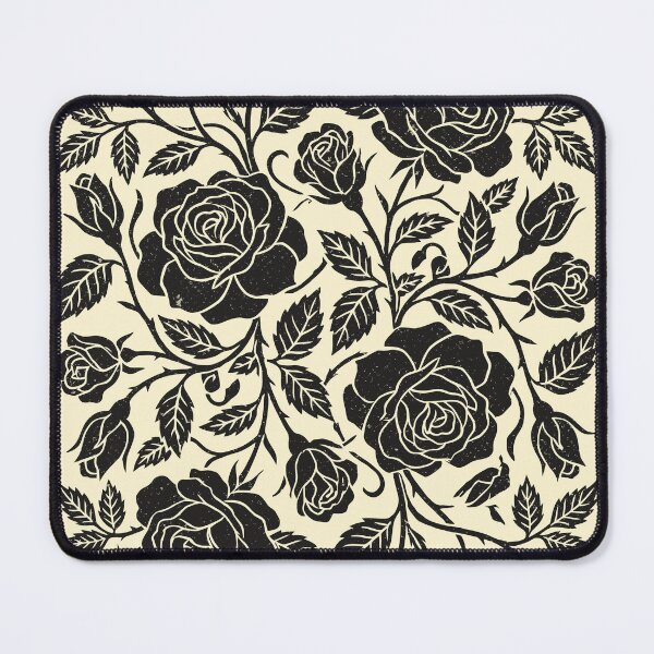 Item preview, Black Roses Vintage Floral Gothic Cottagecore designed and sold by Y-Vibes.