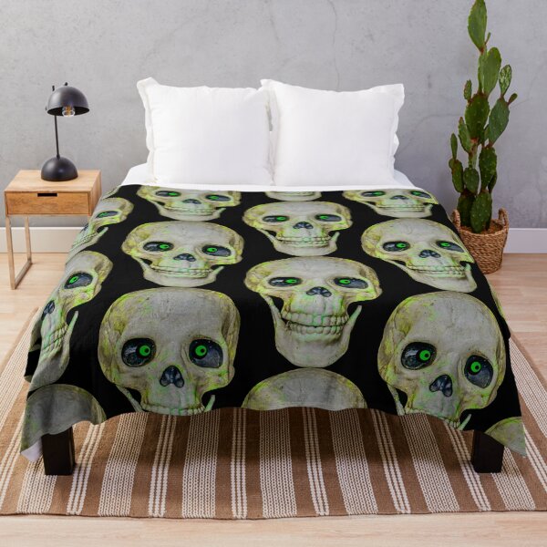Item preview, Green eyed Halloween Skull designed and sold by Dalyndigital Photography.