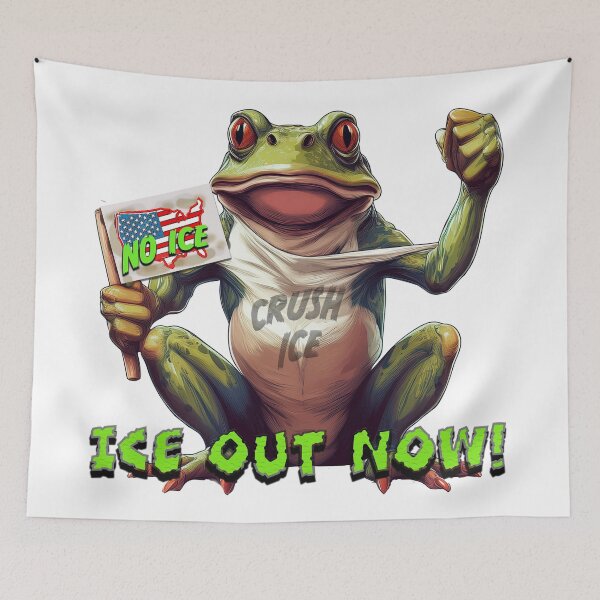 Item preview, ICE OUT NOW FROG designed and sold by BIGPIX91011.