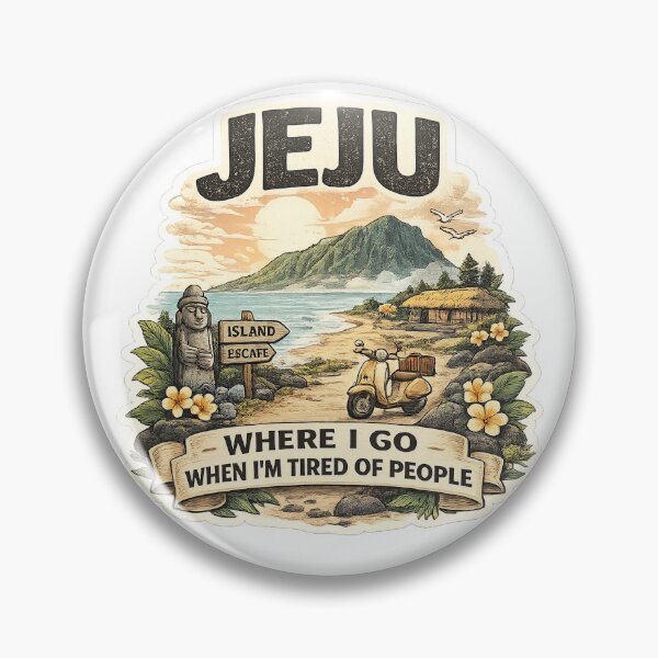 Item preview, Jeju Island South Korea Vintage Travel - Where I Go Quote designed and sold by luxurytoushes.