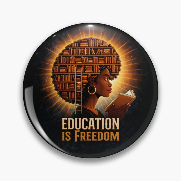 Item preview, Education Is Freedom Black Excellence t-shirt designed and sold by JaaCreativeShop.