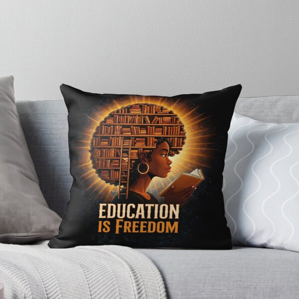 Item preview, Education Is Freedom Black Excellence t-shirt designed and sold by JaaCreativeShop.
