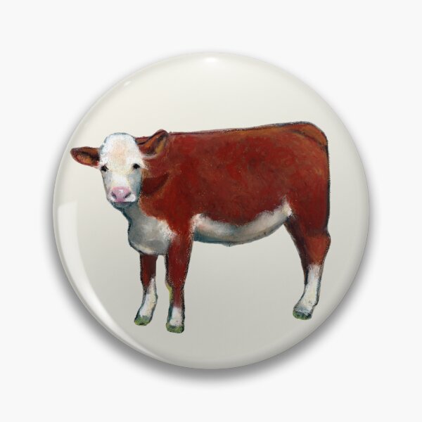 Item preview, Hereford Beef Steer, Pastel Art designed and sold by JoyfulWhimsy.