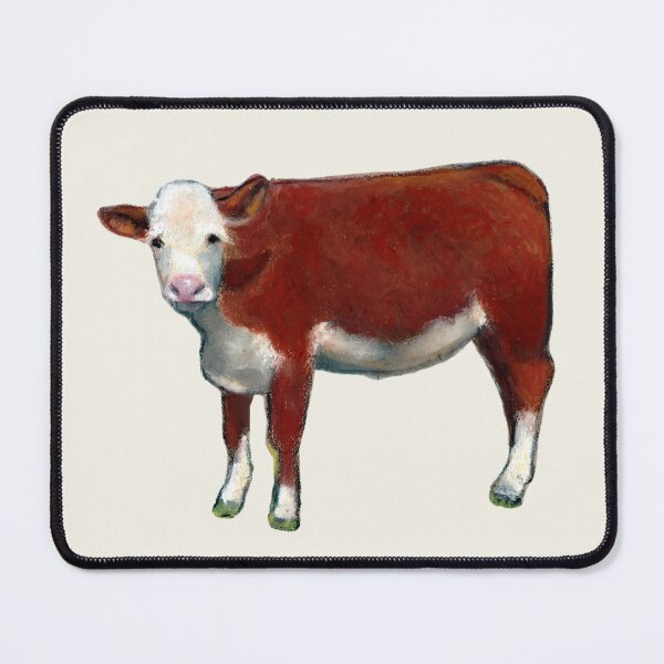 Item preview, Hereford Beef Steer, Pastel Art designed and sold by JoyfulWhimsy.