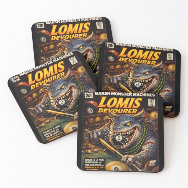 Item preview, Lomis Devourer – Vintage Marsh Monster Comic Cover designed and sold by MACodDesigns.