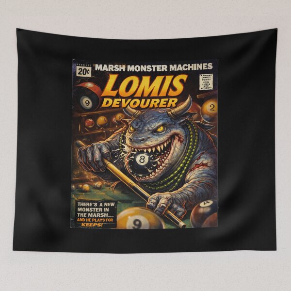 Item preview, Lomis Devourer – Vintage Marsh Monster Comic Cover designed and sold by MACodDesigns.