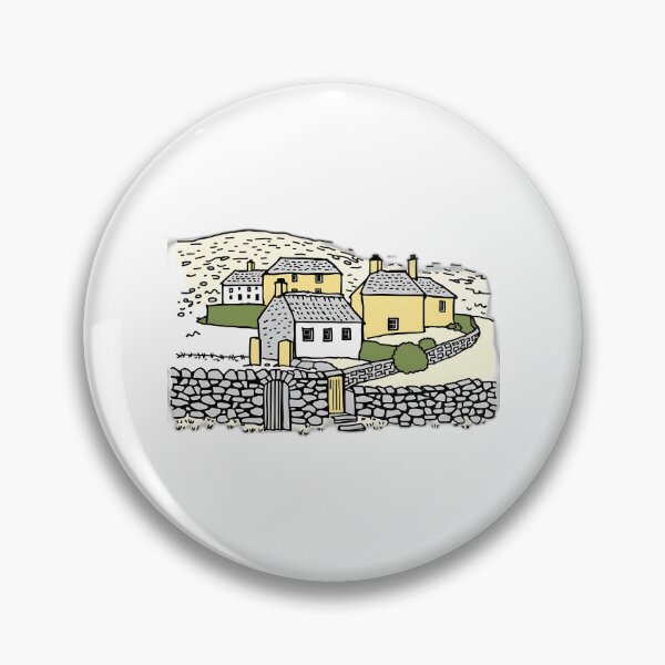 Item preview, Stone Walls and Farmhouses in Pastel Colors designed and sold by sharon1210.