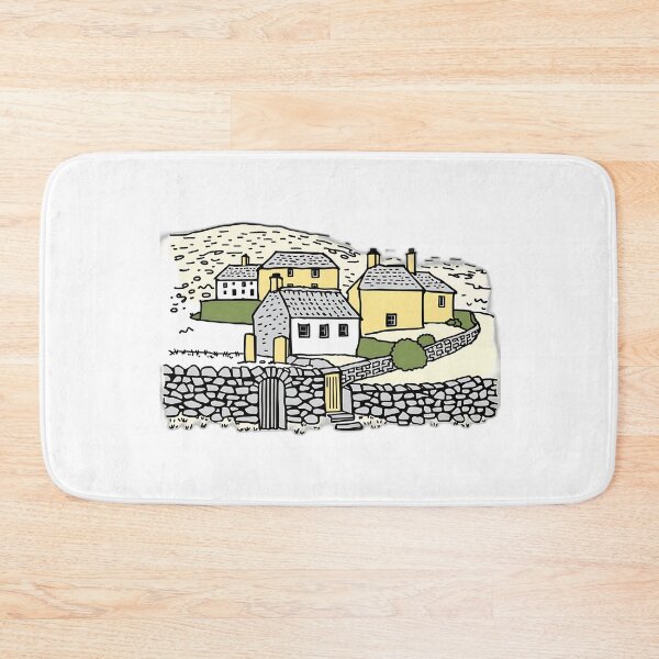 Item preview, Stone Walls and Farmhouses in Pastel Colors designed and sold by sharon1210.