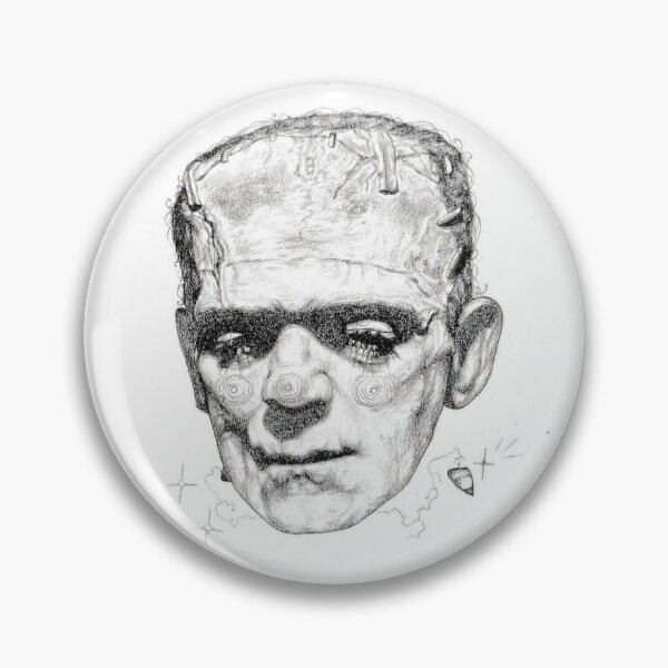 Item preview, Boris Karloff in Frankenstein designed and sold by hauntingofmolly.