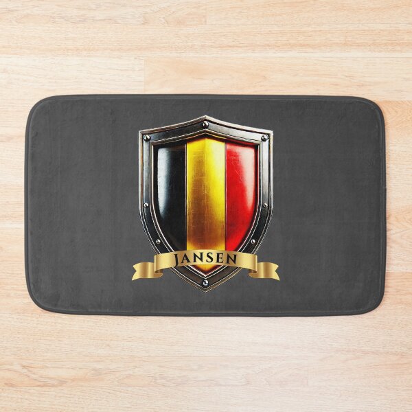 Item preview, Jansen Belgium Surname Shield designed and sold by Highlandkings.