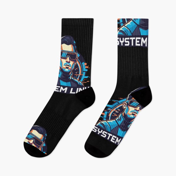 Item preview, System Link - Cyberpunk Tech Nomad - Urban Pop Art designed and sold by BounoWorld.