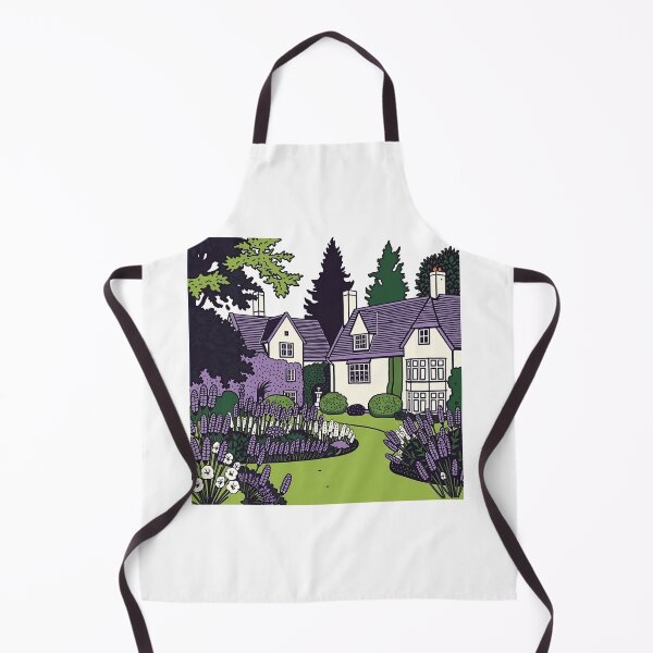 Item preview, Lavender Garden with Stately Homes designed and sold by sharon1210.