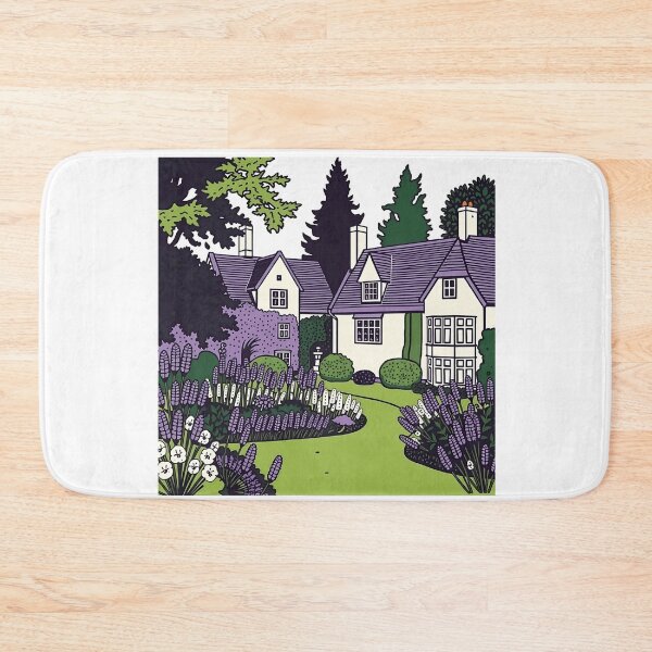 Item preview, Lavender Garden with Stately Homes designed and sold by sharon1210.