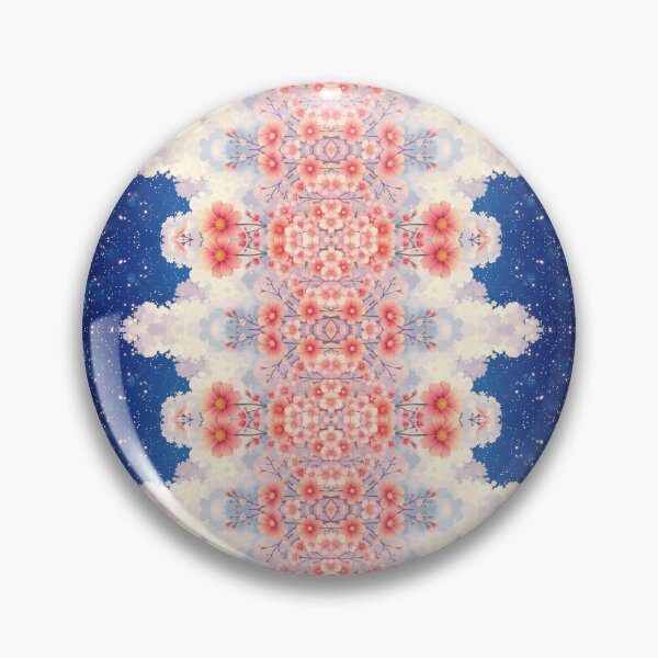 Item preview, Flowers and Stars Pattern designed and sold by Sachie's Studio.
