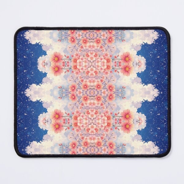 Item preview, Flowers and Stars Pattern designed and sold by Sachie's Studio.