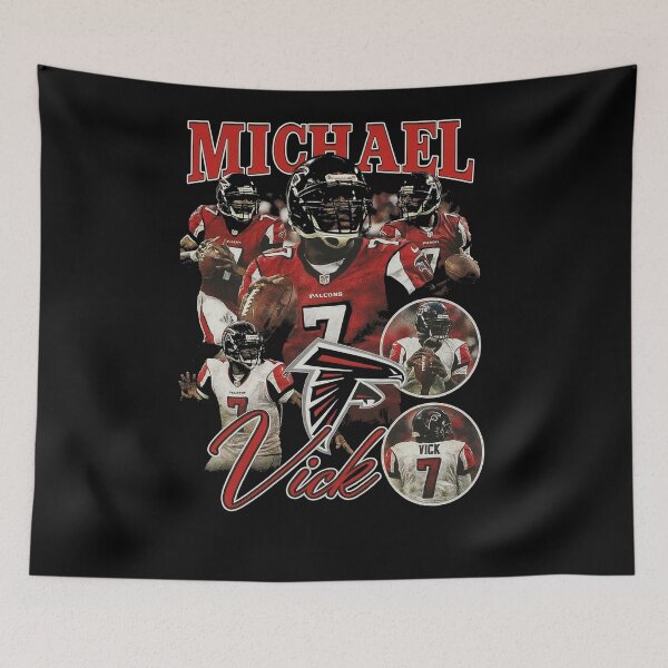 Item preview, Michael Vick Atlanta Football Design designed and sold by TheArtOfCar.