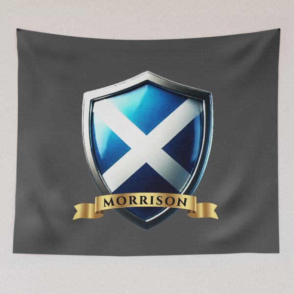 Item preview, Morrison Scotland Surname Shield designed and sold by Highlandkings.