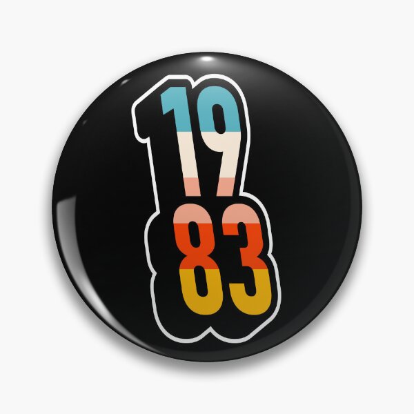 Item preview, 1983 Retro Geometric Typography designed and sold by MZS Studio.