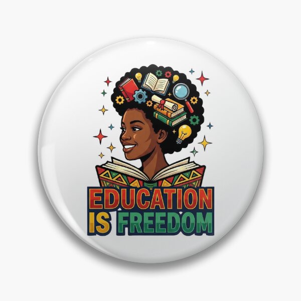 Item preview, Education Is Freedom Black History design t-shirt designed and sold by JaaCreativeShop.