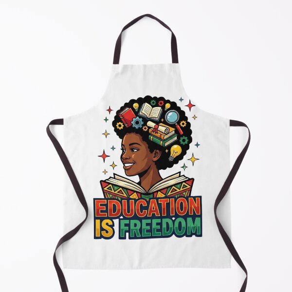 Item preview, Education Is Freedom Black History design t-shirt designed and sold by JaaCreativeShop.
