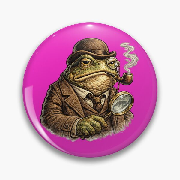 Item preview, The Toad Detective designed and sold by FroggyOnly.