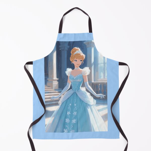 Item preview, Blue dress princess fullbody in anime style designed and sold by Danime Planet.
