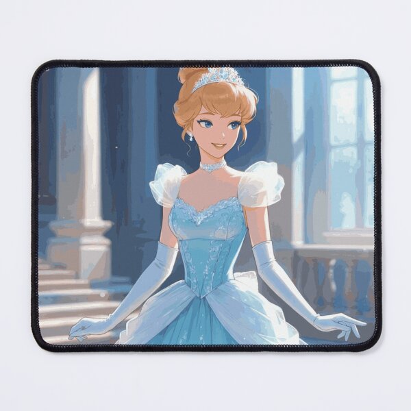 Item preview, Blue dress princess fullbody in anime style designed and sold by Danime Planet.