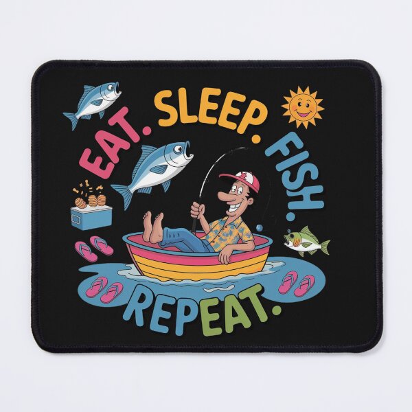 Item preview, Eat. Sleep. Fish. Repeat.  designed and sold by cope64.