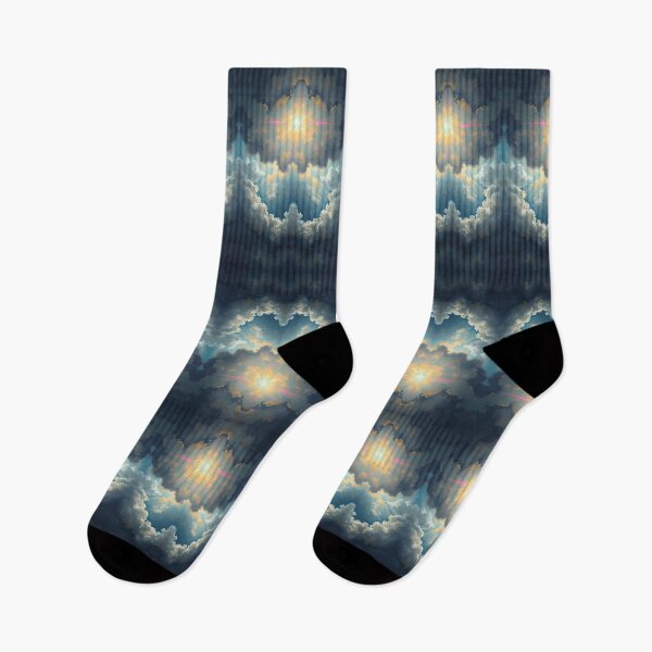 Item preview, Cloud and Sunburst Pattern designed and sold by Sachie's Studio.
