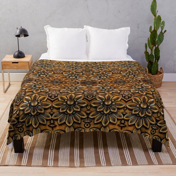 Item preview, Bronze Floral Pattern designed and sold by Sachie's Studio.