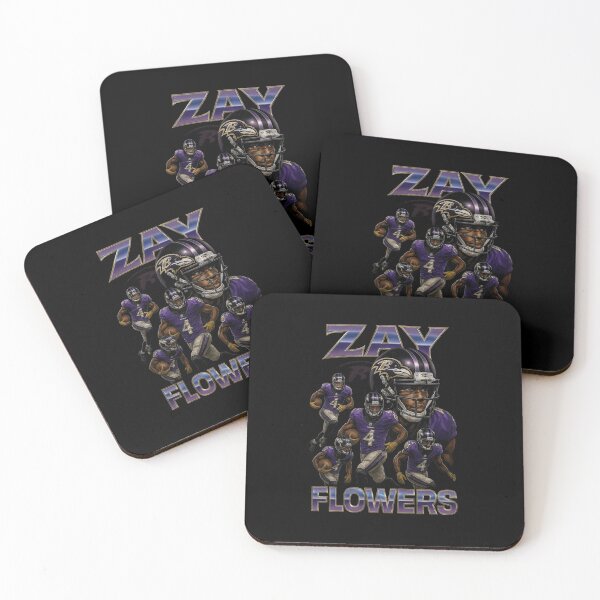 Item preview, Zay Flowers Baltimore Football Design designed and sold by TheArtOfCar.
