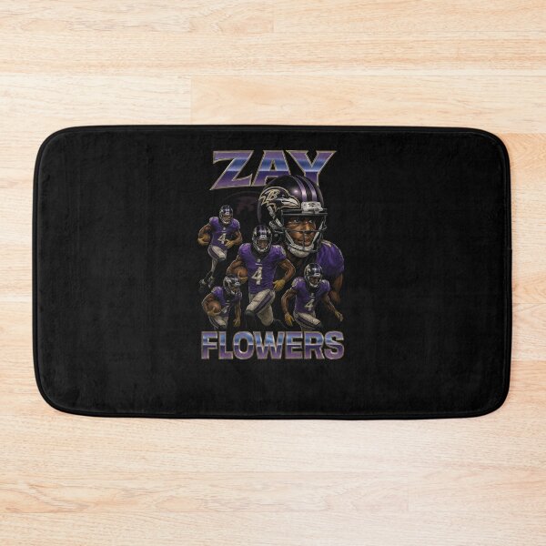 Item preview, Zay Flowers Baltimore Football Design designed and sold by TheArtOfCar.