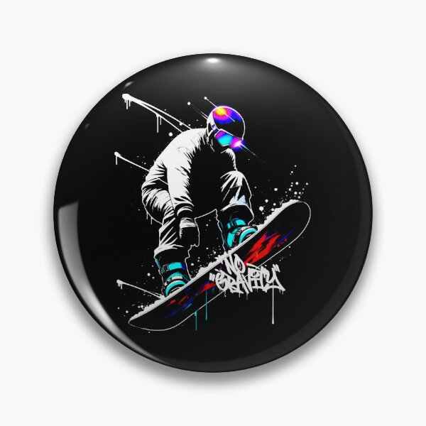 Item preview, No Gravity Extreme Sports Snowboarding Action Graphic designed and sold by SplashTastic.
