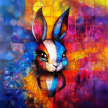 Artwork thumbnail, Colorburst Bunny by Studio-RMD