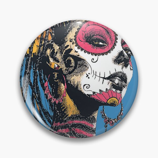 Item preview, Pop Art Catrina designed and sold by Retro Type.