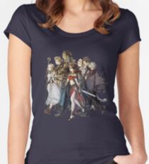 Octopath Traveler® - Reisende Tailliertes Rundhals-Shirt