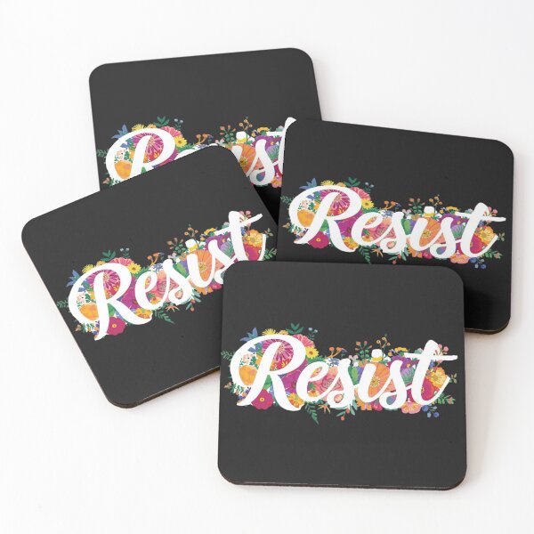 Item preview, Resist with flowers designed and sold by LewpyG.