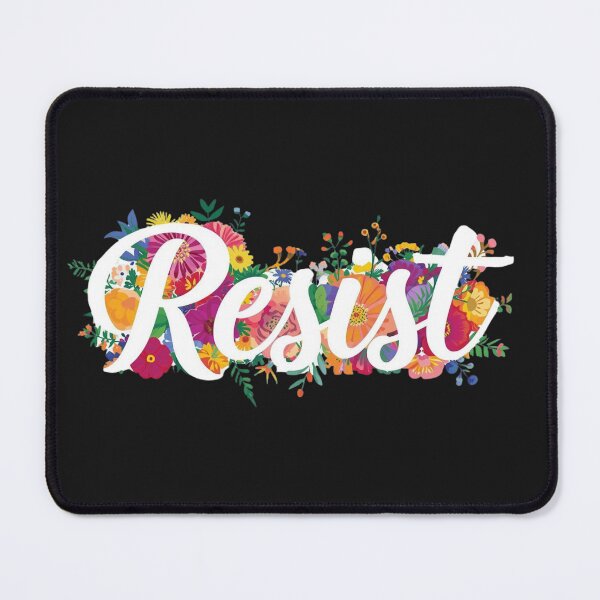 Item preview, Resist with flowers designed and sold by LewpyG.