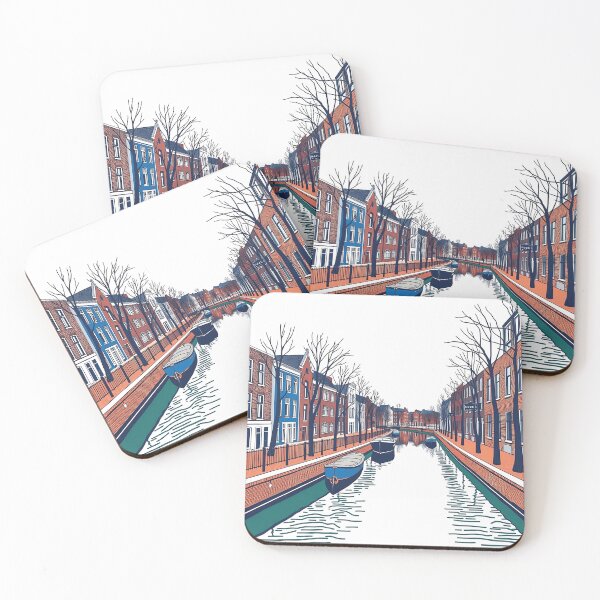 Item preview, Colorful Birmingham Canal Art designed and sold by sharon1210.
