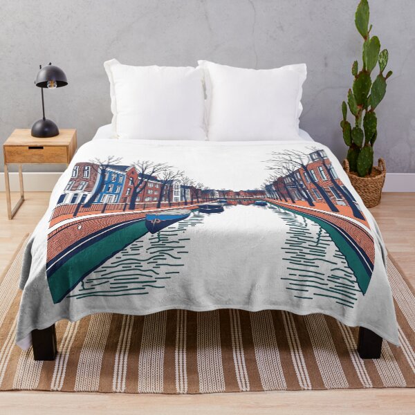 Item preview, Colorful Birmingham Canal Art designed and sold by sharon1210.